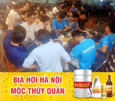 Mộc Thủy Quán -  Chuyên cung cấp bia hơi Hà Nội quận Gò Vấp