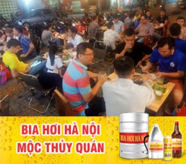 Mộc Thủy Quán - Chuyên cung cấp bia hơi Hà Nội quận Bình Tân