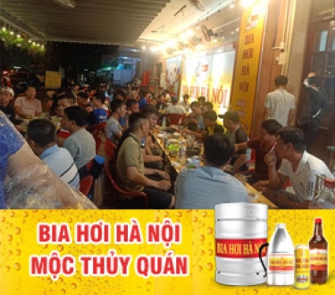 Mộc Thủy Quán - Chuyên cung cấp bia hơi Hà Nội quận Tân Phú